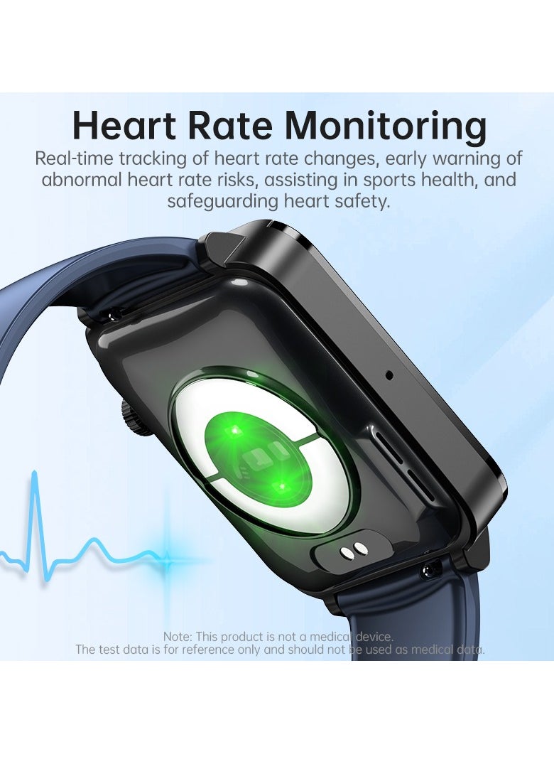 KS03PRO Smartwatch 1.96 Inch Colour Touch Screen Bluetooth Call ECG HRV Remote Care Android 8.0 Apple 11 250mAh Bluetooth 5.3