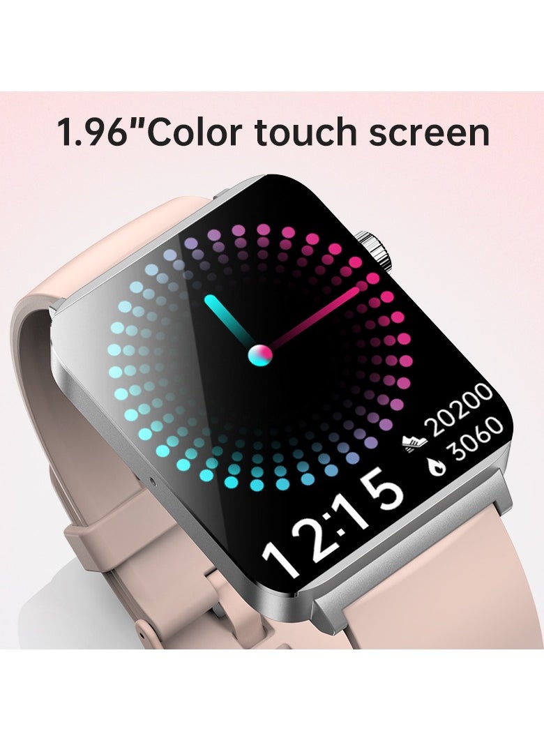 KS03PRO Smartwatch 1.96 Inch Colour Touch Screen Bluetooth Call ECG HRV Remote Care Android 8.0 Apple 11 250mAh Bluetooth 5.3