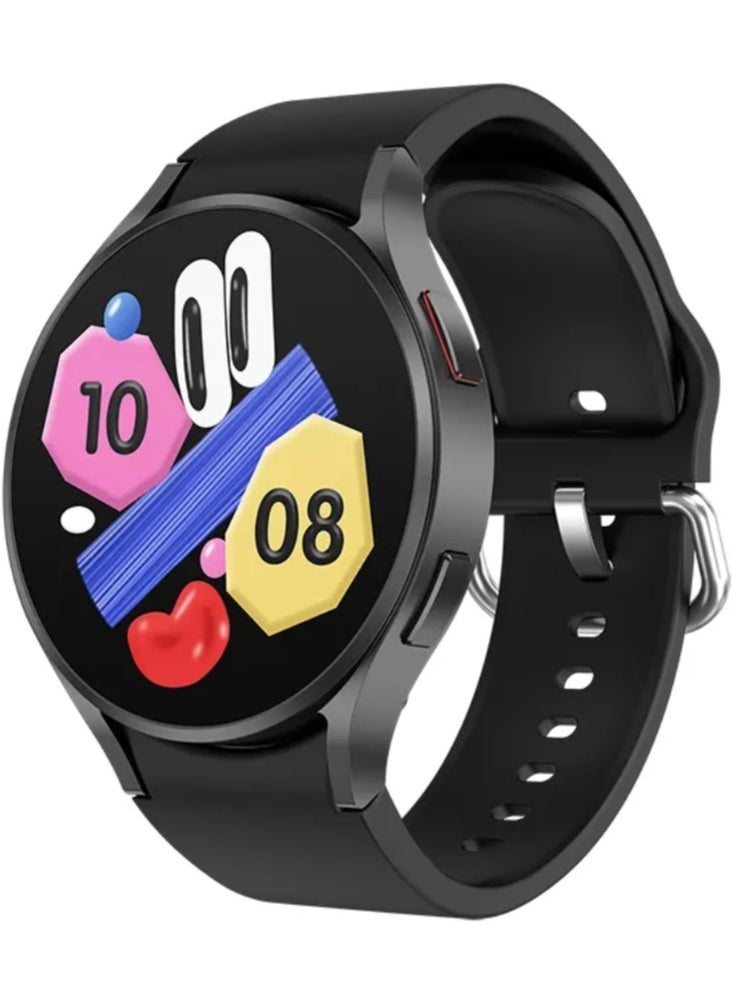 New M10 Women’s Smartwatch with Round Dial Bluetooth Calling Heart Rate Blood Pressure and Sleep Monitoring Sports and Fitness Tracker