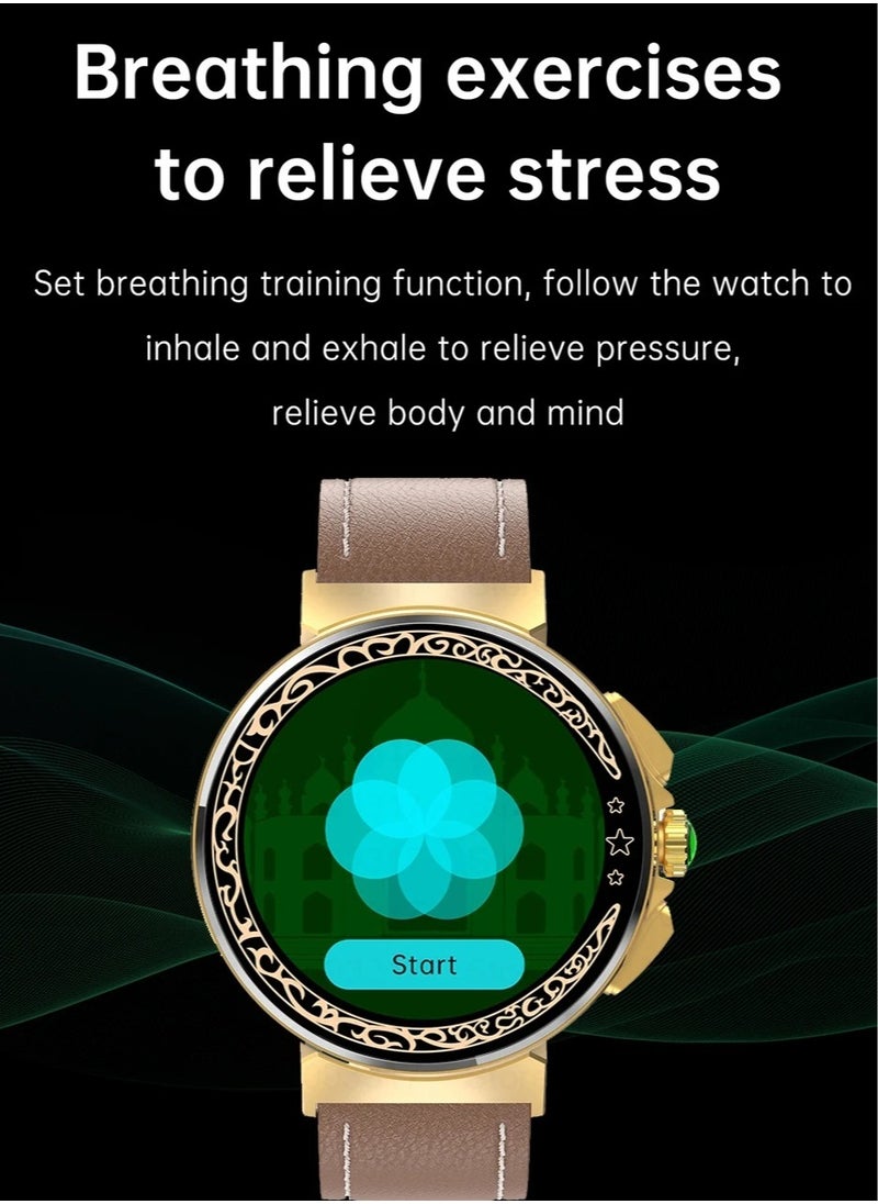 Wrist Watch with Compass for Men and Women, Compatible with Android and iOS