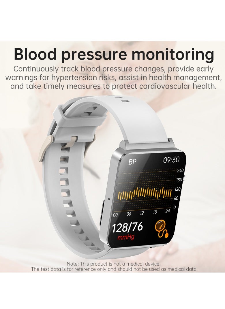 KS03PRO Smartwatch 1.96 Inch Colour Touch Screen Bluetooth Call ECG HRV Remote Care Android 8.0 Apple 11 250mAh Bluetooth 5.3