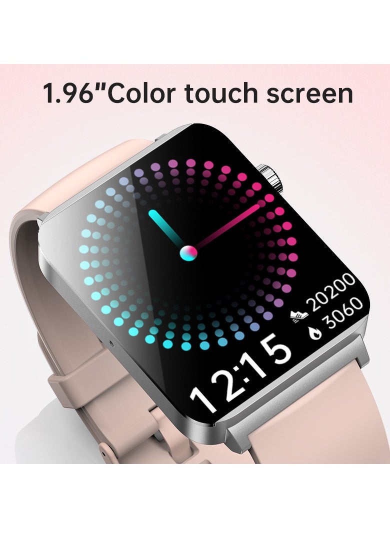 KS03PRO Smartwatch 1.96 Inch Colour Touch Screen Bluetooth Call ECG HRV Remote Care Android 8.0 Apple 11 250mAh Bluetooth 5.3