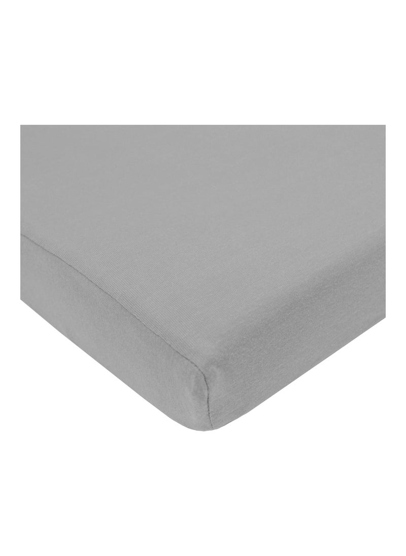 Mini-Crib Sheet For Boys And Girls, Grey