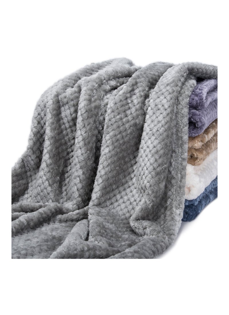 Fuzzy Blanket Or Fluffy Blanket Soft Warm Cozy Coral Fleece Blanket For Crib Stroller Travel Decorative