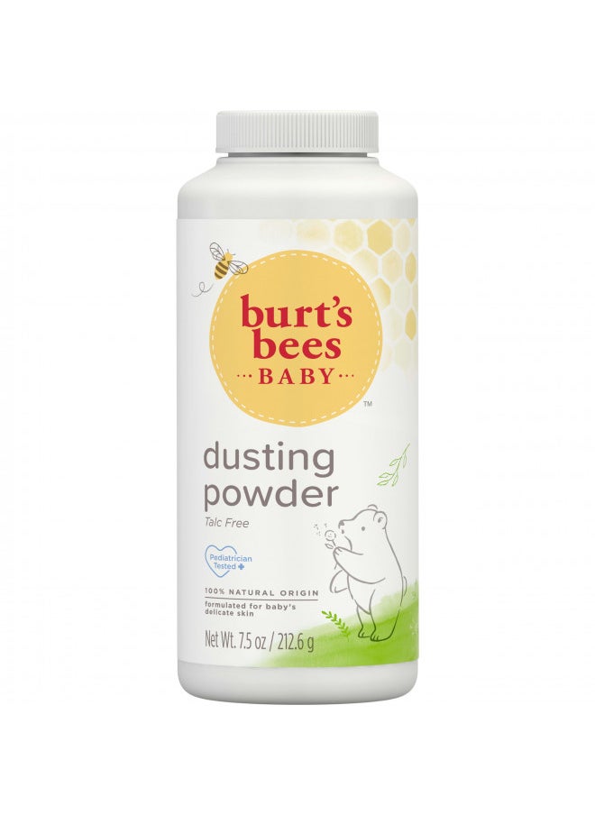 Burt's Bees Baby 100% Natural Dusting Talc-Free Baby Powder, 7.5 Oz