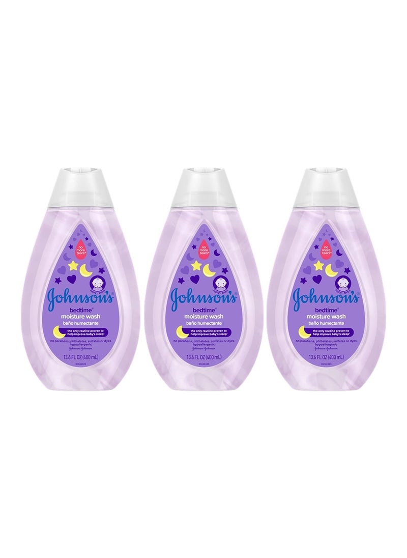 Pack Of 3 Baby Moisture Wash, 13.6 fl.Oz