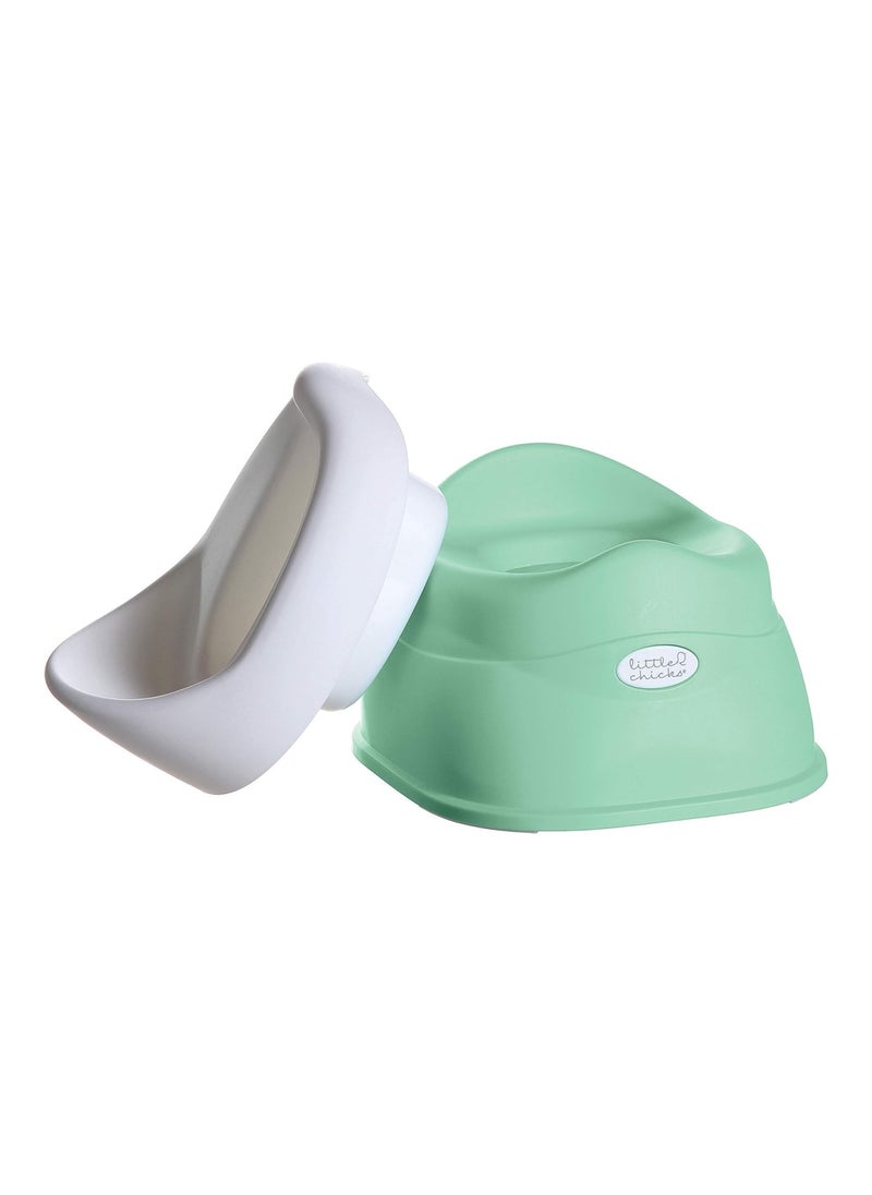 Easy Clean Potty Training Toilet Chair Built In Splash Guard And Slip Resistant