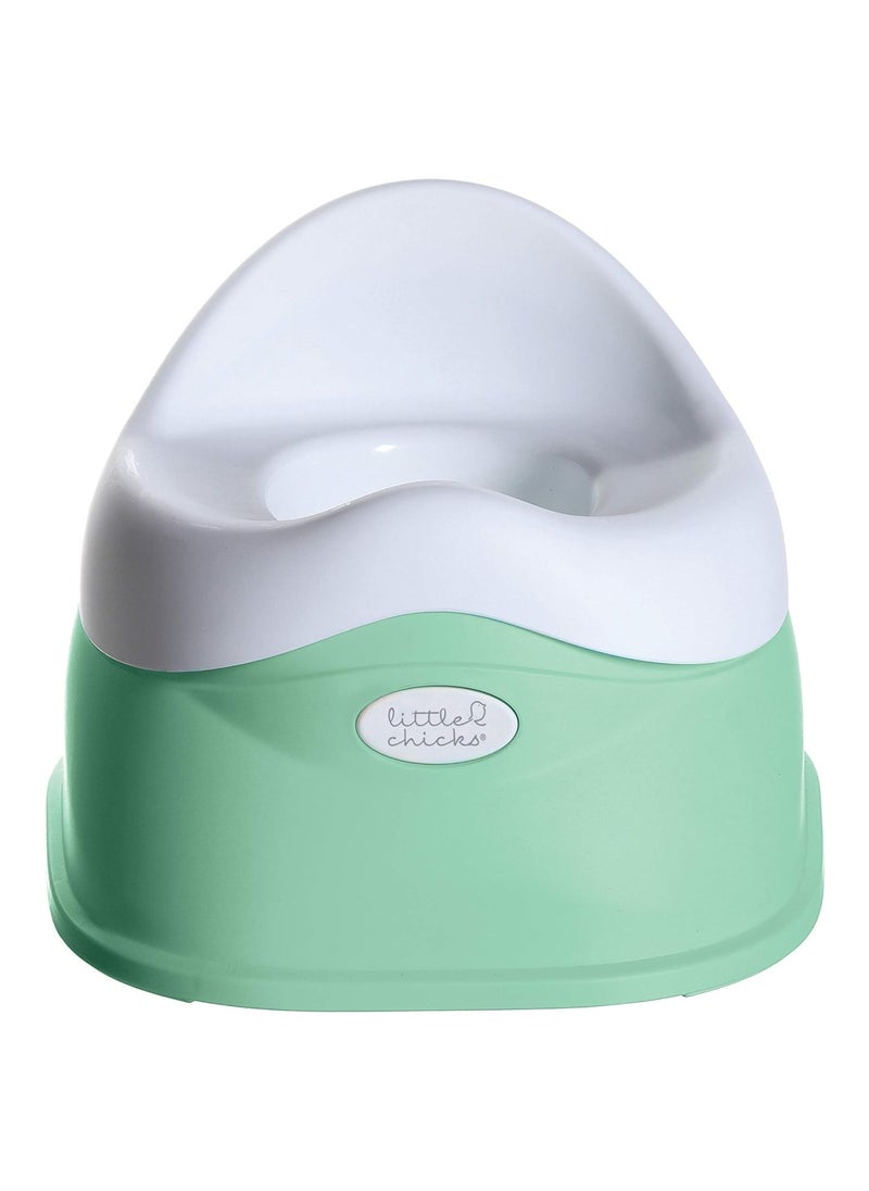 Easy Clean Potty Training Toilet Chair Built In Splash Guard And Slip Resistant