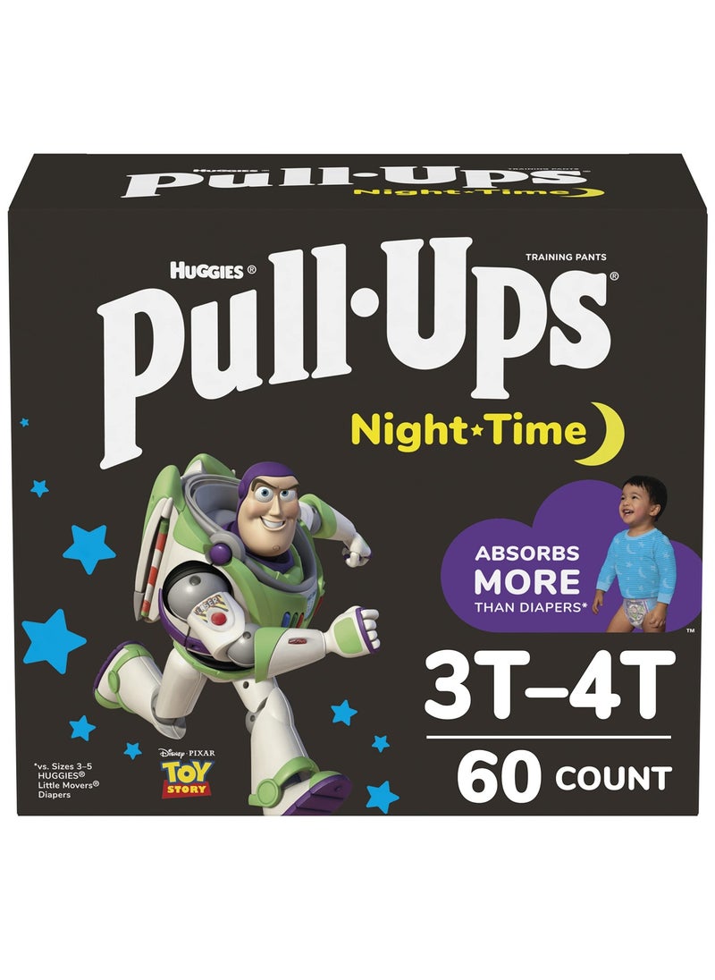 Boys' Nighttime Potty Training Pants Training Underwear 3T4T 3240 Lbs 60 Ct