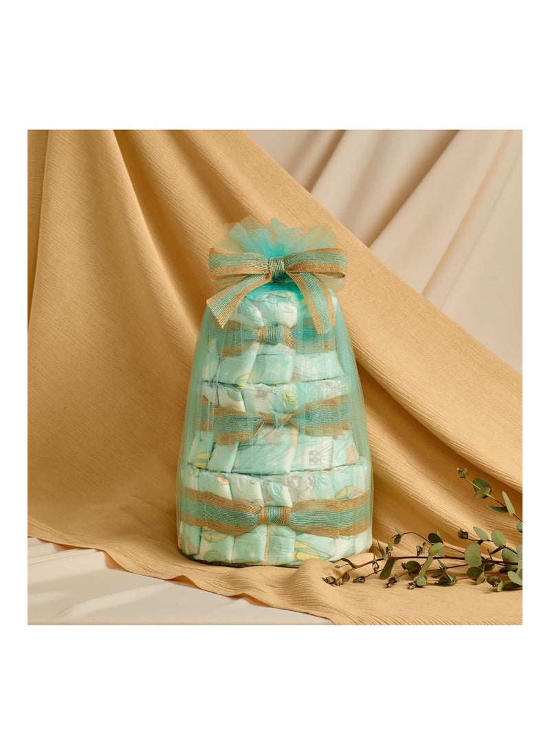 Diaper Cake Clean Conscious Diapers Baby Personal Care Plant Based Wipes Above It All Regular Size 1 8-14 Lbs 35 Count