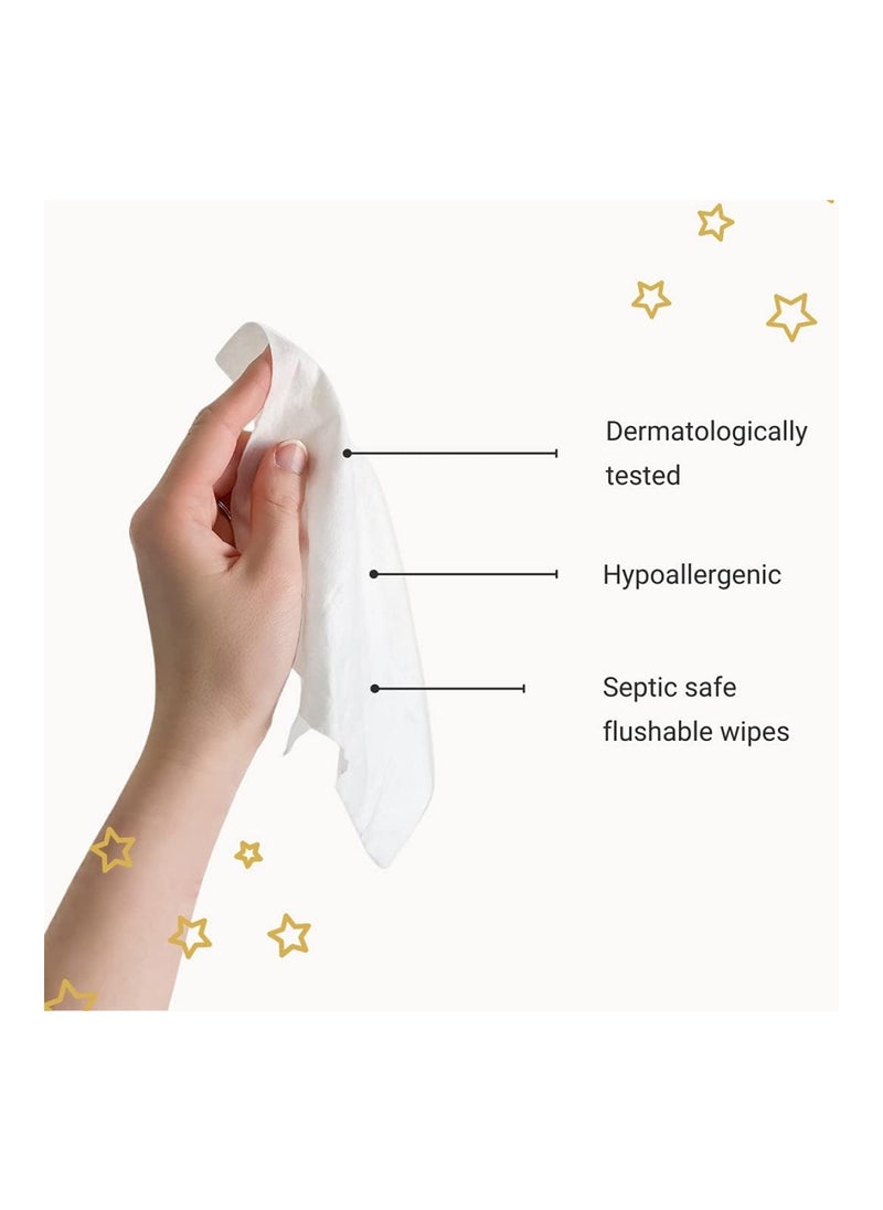 Pack Of 50 Happy Little Camper Toddler Wipes