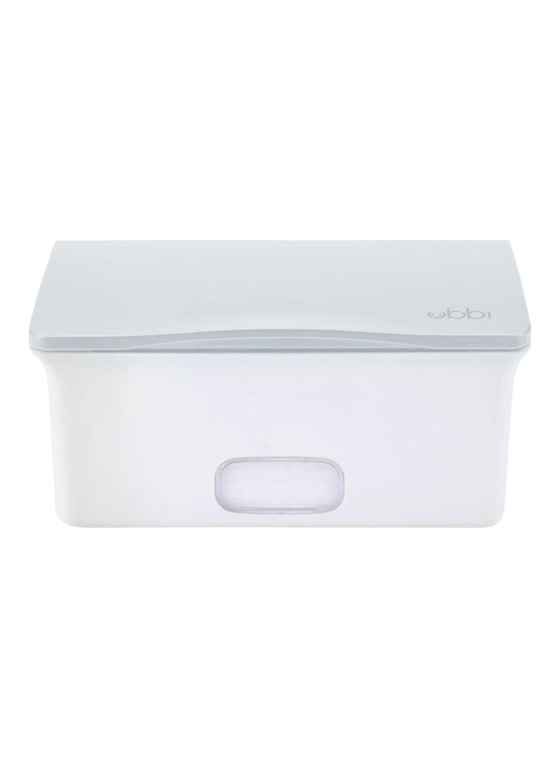 Baby Nappy Wipes Dispenser, Grey