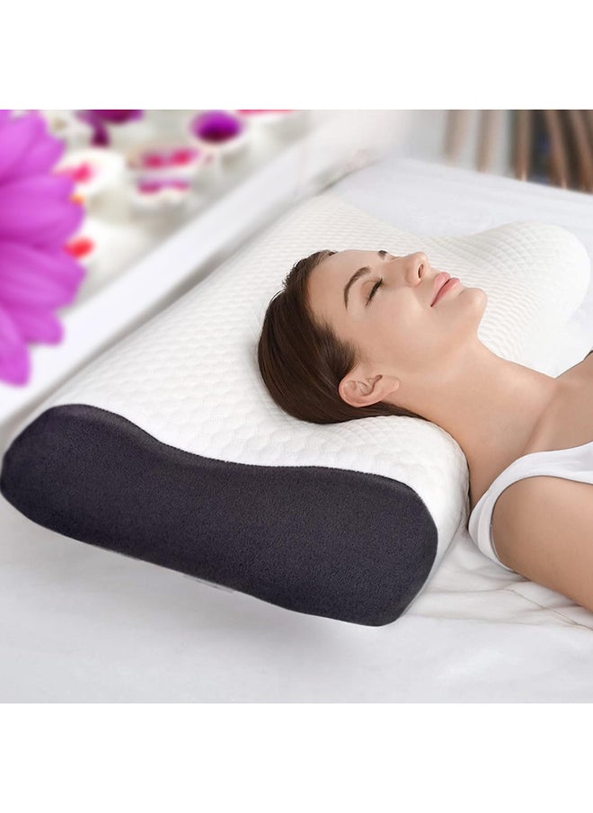 Status Contract Memory Foam Pillows | (58X26 Cm) Orthopedic Grade Pillow For Neck And Back Pain Relief | Cooling Gel Pillow | Comfortable Deep Sleep Pillow | Neck And Back Rest Pillow