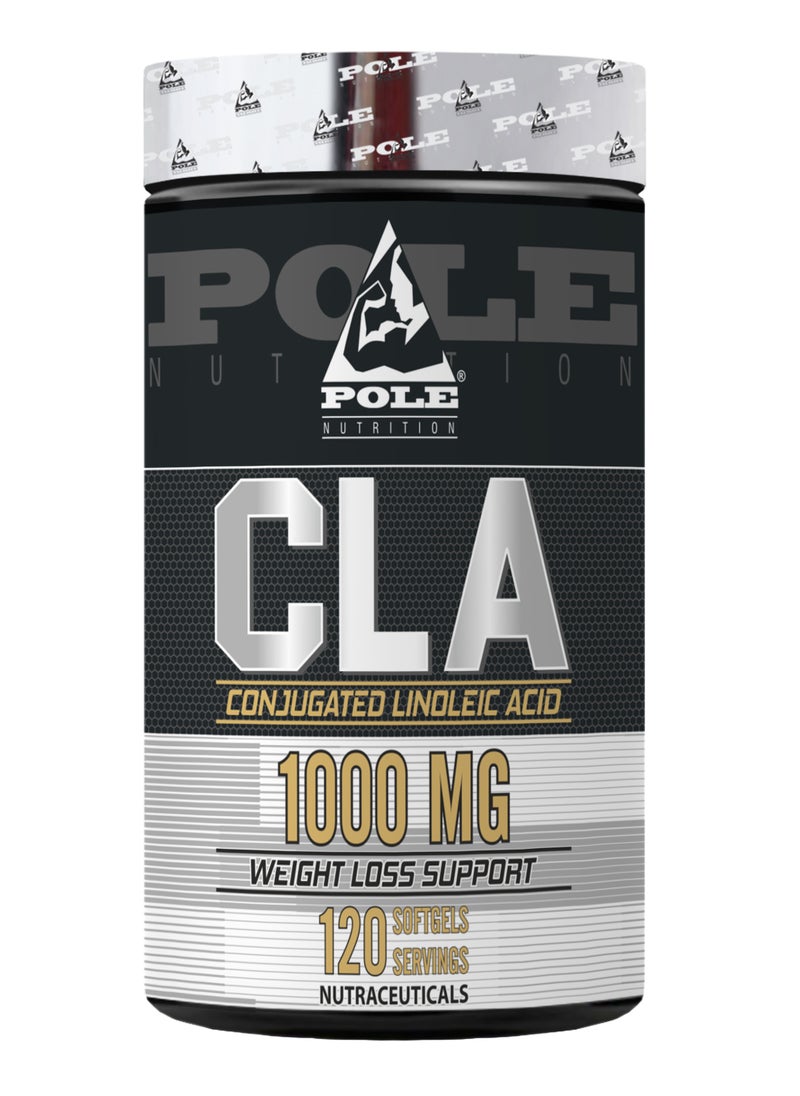 CLA 1000mg 120 Softgels - Lean Muscle & Fat Loss Support