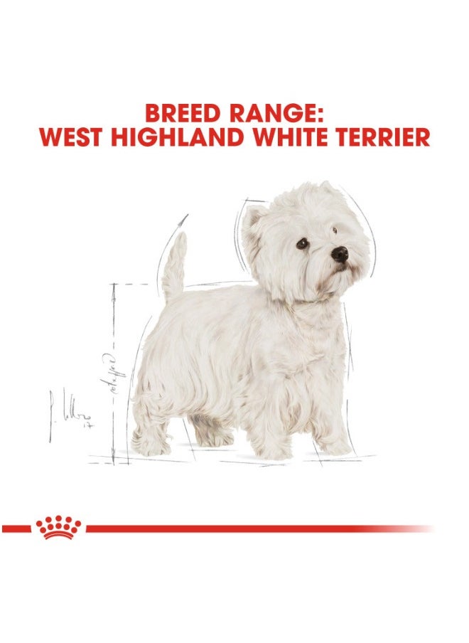 Breed Health Nutrition Westie Adult 3 KG