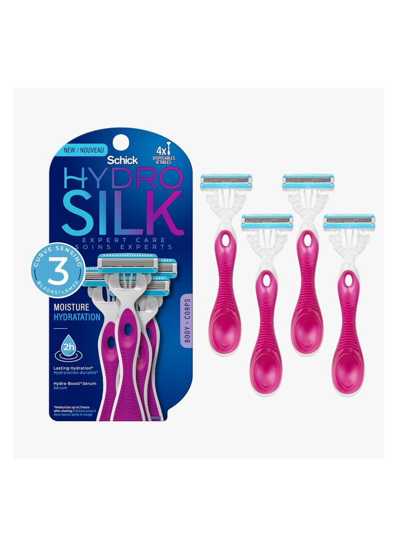 Hydro Silk Disposables 3-bladed 4ct​