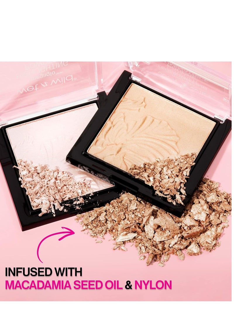 MegaGlo Highlighting Powder Warm Gold Golden Flower Crown