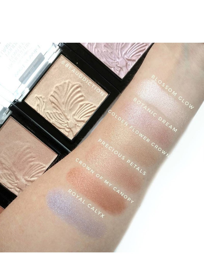 MegaGlo Highlighting Powder Warm Gold Golden Flower Crown