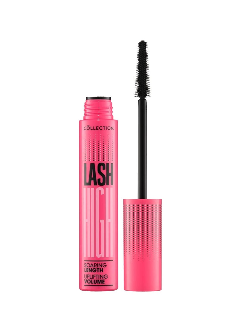 Lash High Mascara Lengthens Uplifts and Volumizes Suitable For Sensitive Eyes Ultra Black
