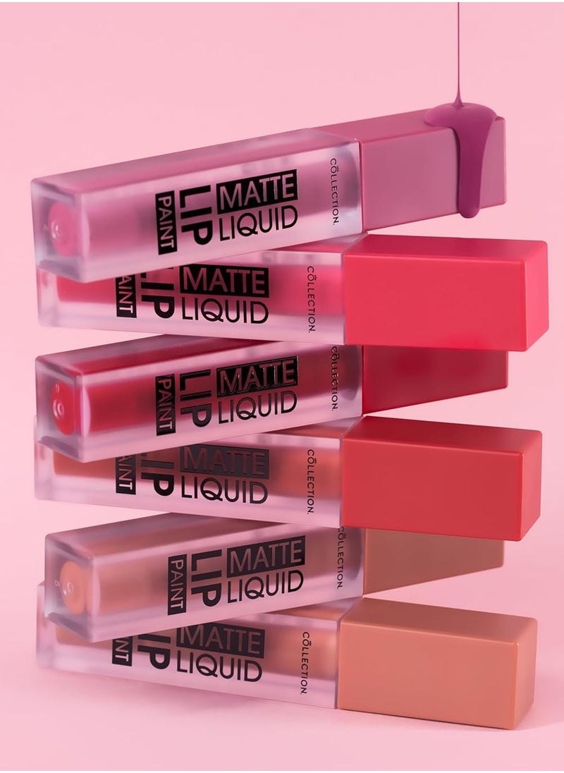 Cosmetics Matte Liquid Lip Paint Moisturising Smudge Proof Go Getter 3 5ml