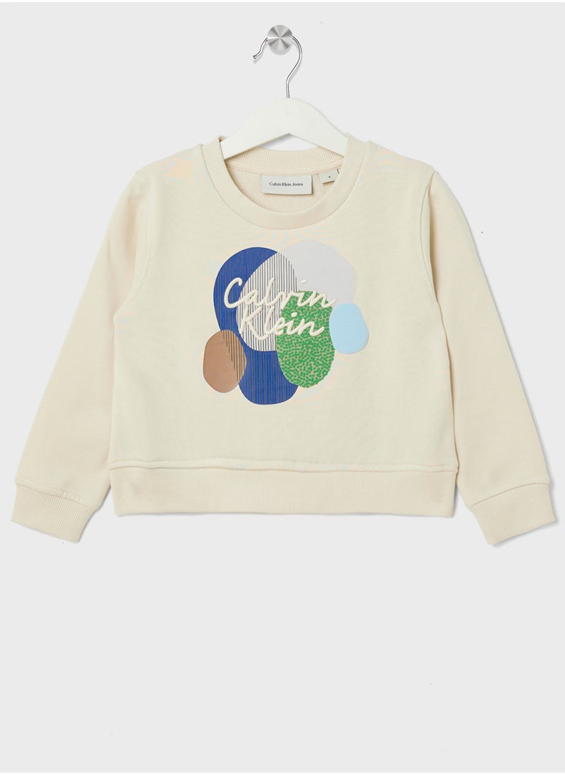 Kids Graphic Logo Sweatshirt