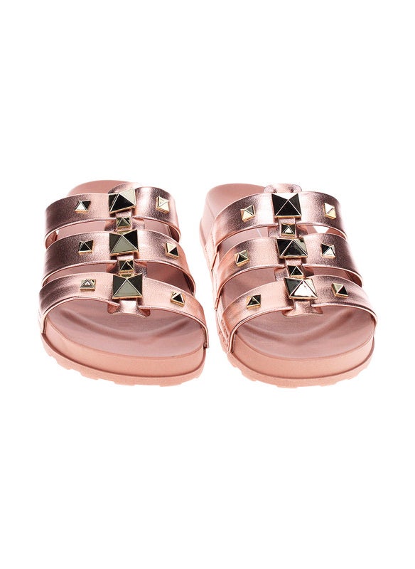 Moleca Ladies Flat Sandals Pink | Made In Brazil