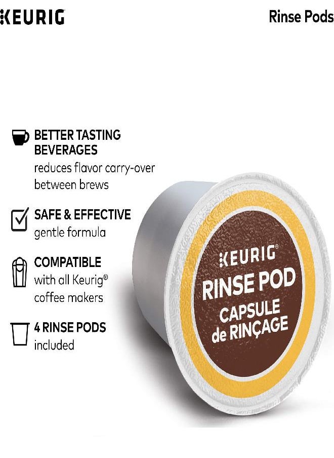 Keurig Brewer Cleanse Kit For Maintenance Includes Descaling Solution & Rinse Pods, Compatible with Keurig Classic/1.0 & 2.0 K-Cup Pod Coffee Makers, 5 Count