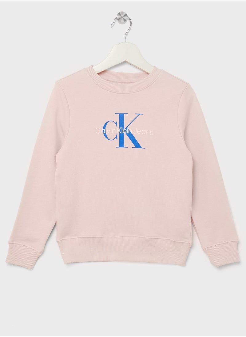 Kids Graphic Logo Sweatshirt