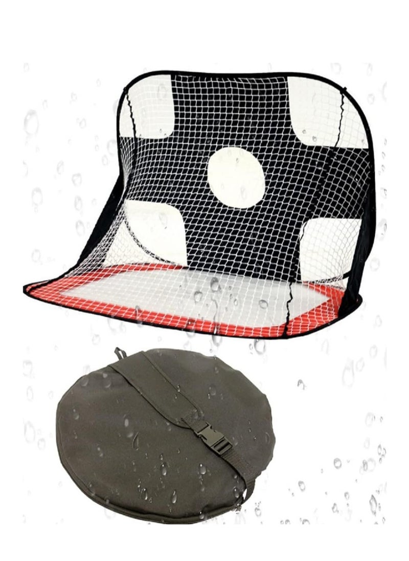 2 in 1 Soccer Goal for Kids Pop Up Kids Soccer Net Soccer Target with Carry Bag Perfect for Backyard Indoor Outdoor Sports and Practice