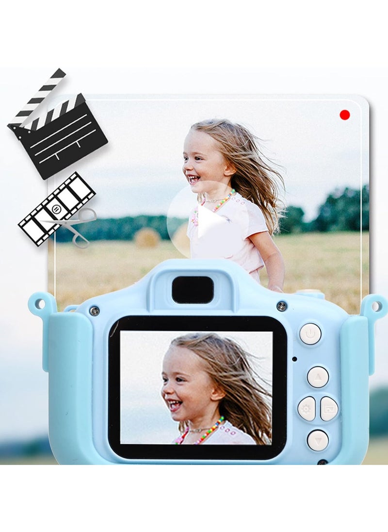 Smartbarry KC03 KidsSelfie Camera, 1920 X 1080 HD Kids Digital Camera Toddler Camera with 2.0 Inch Screen, Digital Video Cameras for Toddler Girls Boys