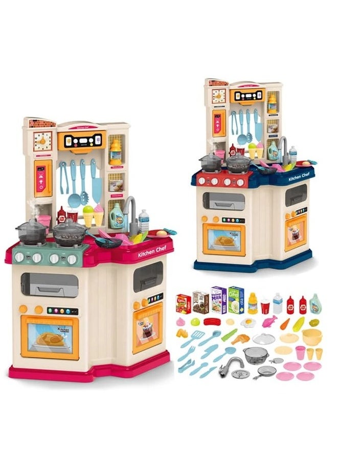 Little Chef Talented Chef Kitchen Playset, Multicolor - 67 Piece