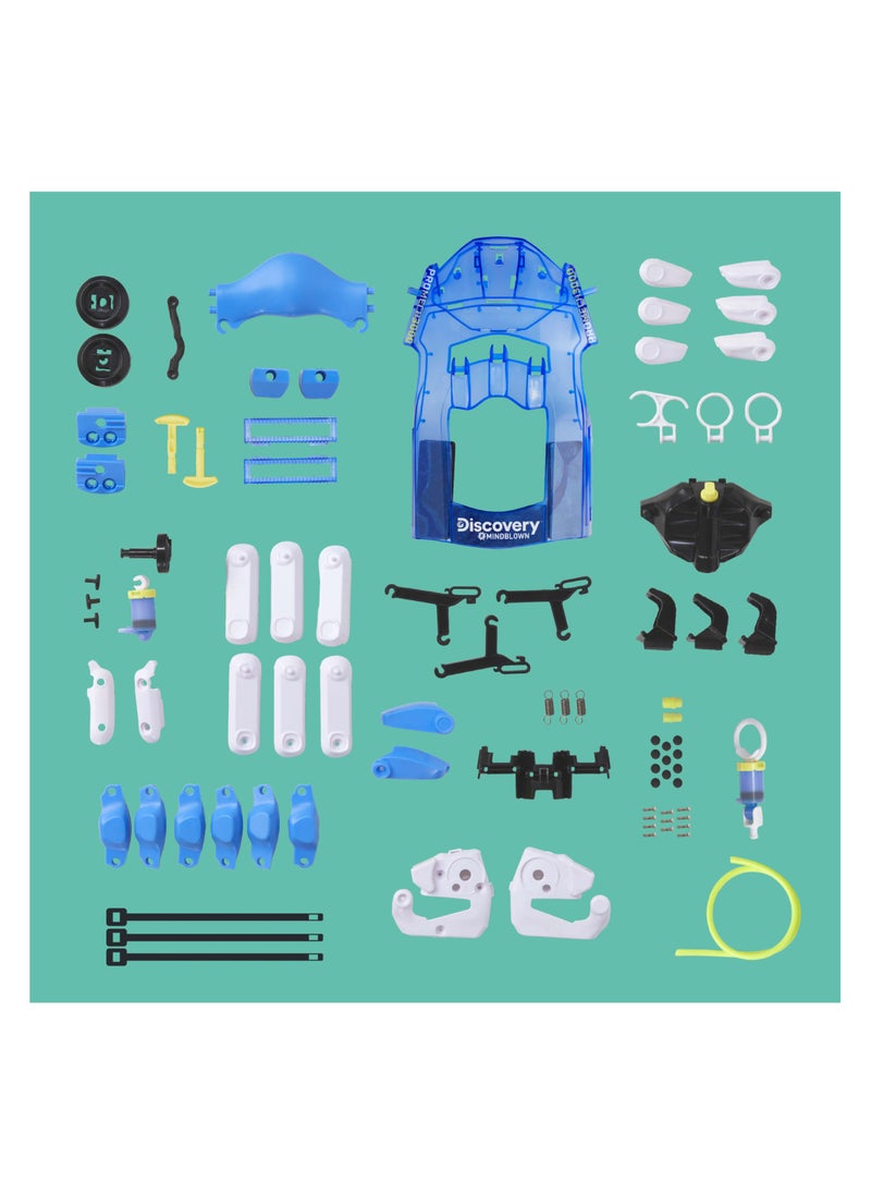 Discovery Mindblown Bionic Hand 87-Piece DIY Hydraulic Build Your Own Project Kit Set STEM Toy