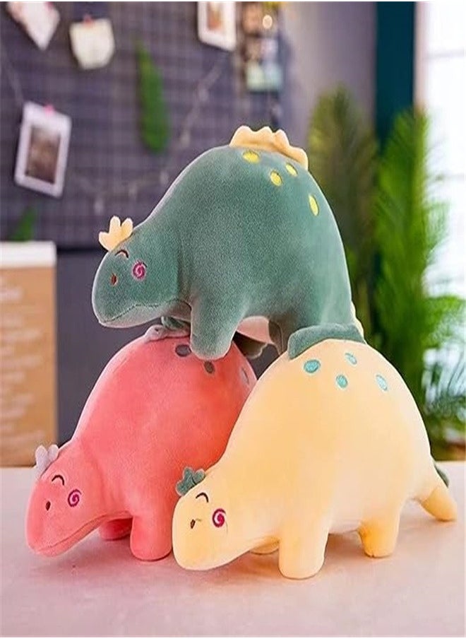 Goolsky Bubble Dragon Plush Stuffed Toy Dinosaur Plush Animal Doll, Cute Plush Animal Pillow, Great Gift for Children(Random color 11.8 inches)