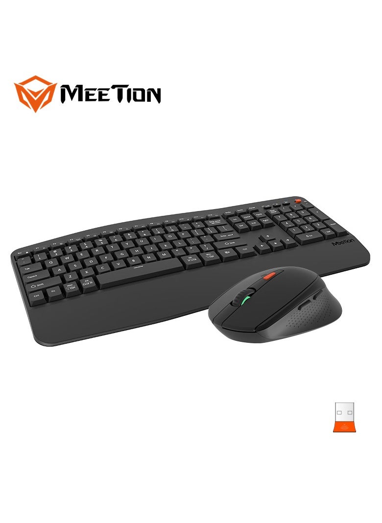 Meetion 2.4Ghz&Bluetooth Dual Ergonomic DirectorA 2.4GHz USB Nano receiver Power-efficient wireless technology Mouse resolution 800-1200-1600 dpi