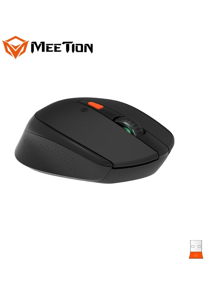 Meetion 2.4Ghz&Bluetooth Dual Ergonomic DirectorA 2.4GHz USB Nano receiver Power-efficient wireless technology Mouse resolution 800-1200-1600 dpi