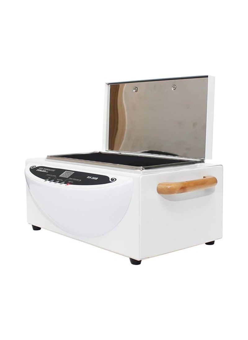 TAZZOR Hot Air Sterilizer 500W - Instrument Sterilizer with Timer, Adjustable Temperature Max 250℃ - Autoclave Sterilizer for Cosmetics, Foot Care Studios, Salon