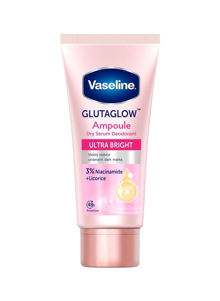 Vaseline dry serum GlutaGlow Ultra Bright