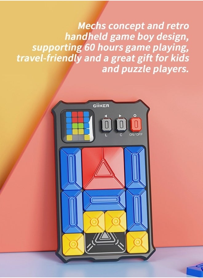 GiiKER Super Slide Puzzles Brain Games Board Games,500+Level Slide IQ Puzzles Game,Handheld educational toys for kids Family Day Toys,Leisure Travel Relaxation Stress Toys,Gifts for Kids of All Ages