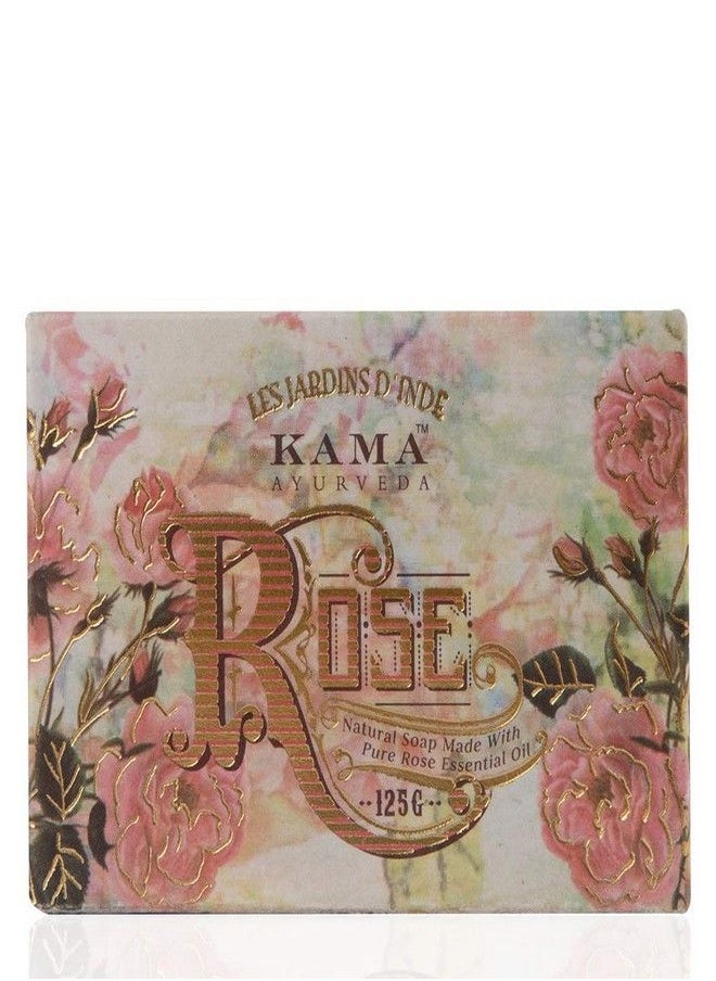 Kama Ayurveda Natural Rose Soap, 125g