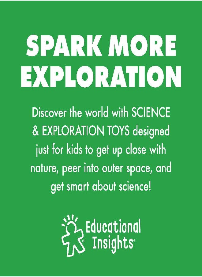 Educational Insights GeoSafari Jr. Kidnoculars, Binoculars for Toddlers & Kids, Gift for Toddlers Ages 3+