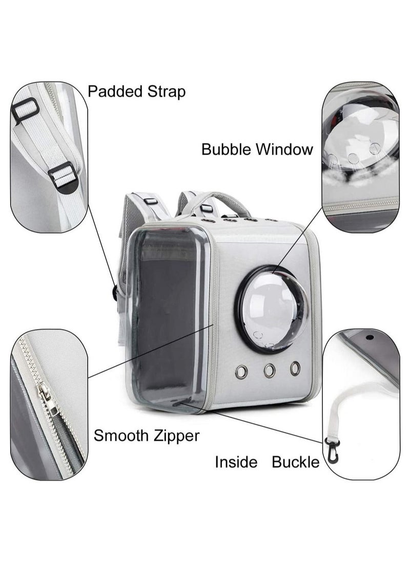 Pet Carrier Travel Backpack with Super Breathable Ventilation Design