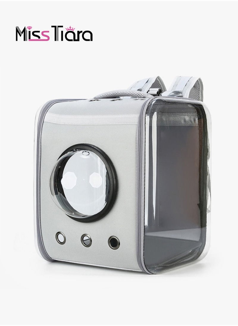 Pet Carrier Travel Backpack with Super Breathable Ventilation Design