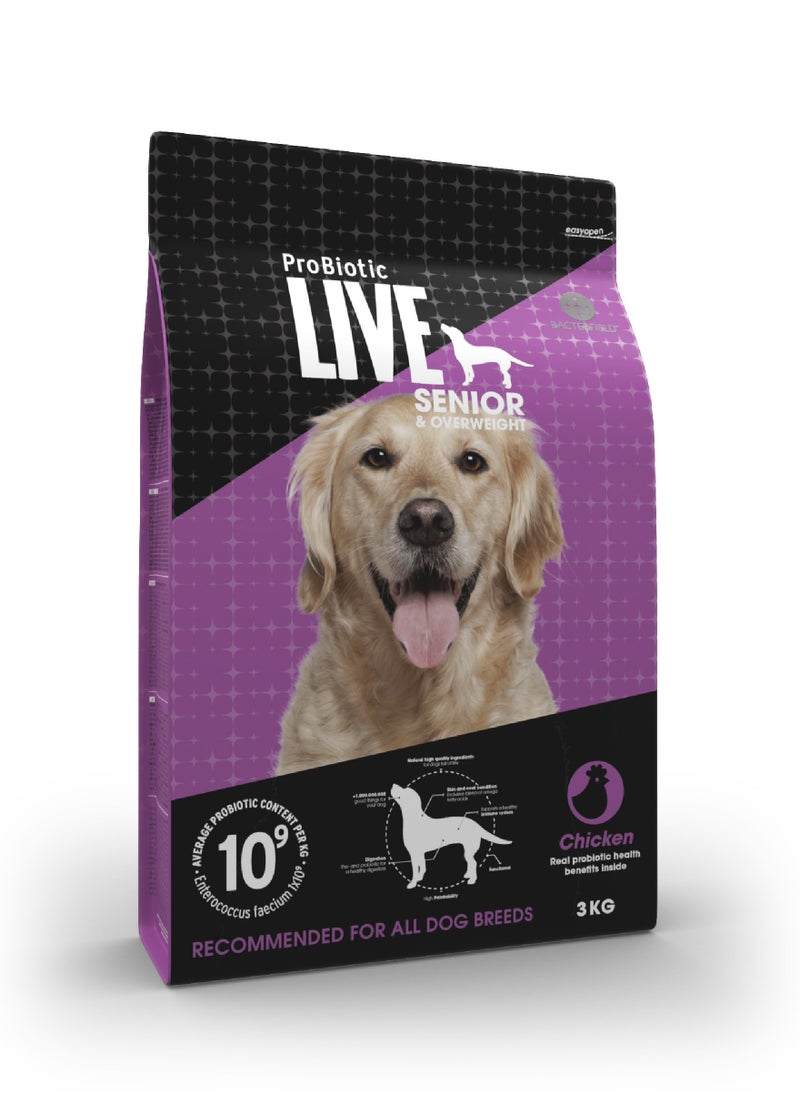 Dog dry food Senior & Overweight Chicken and Rice