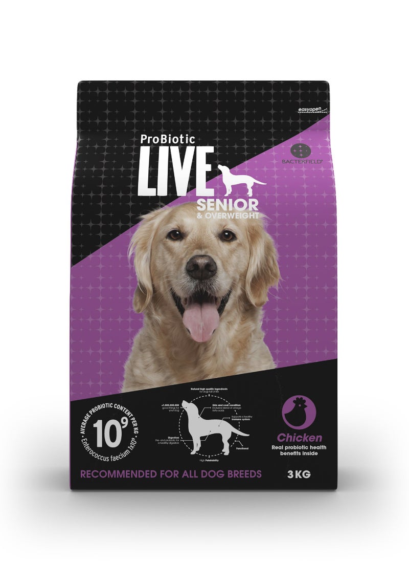 Dog dry food Senior & Overweight Chicken and Rice