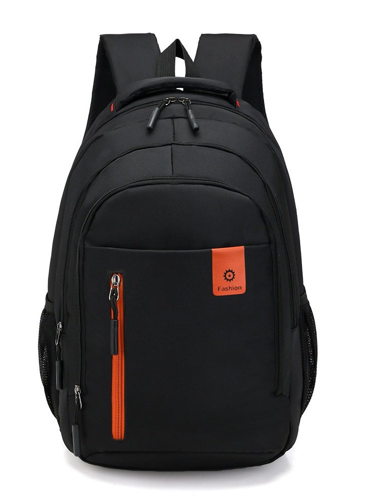 New Backpack Business Laptop Backpack Men's Fashion Simple Casual Travel Bag Student School Bag,Oo-colored