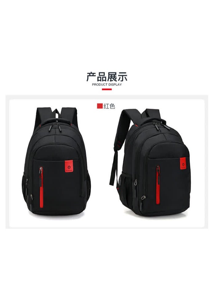 New Backpack Business Laptop Backpack Men's Fashion Simple Casual Travel Bag Student School Bag,Oo-colored