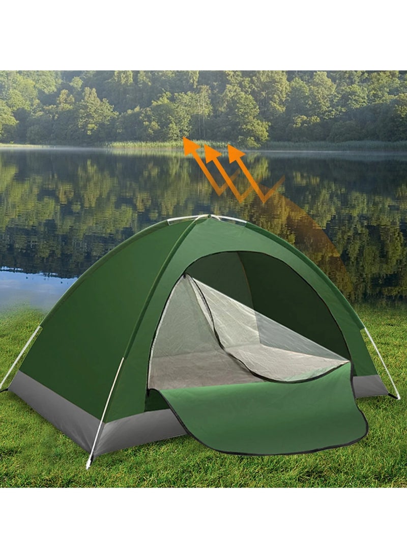 2 Person Tent For Camping, Waterproof Windproof Backpacking Tent, Easy Set Up Small Lightweight Tents, For All Seasons