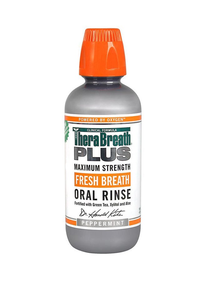 Plus Maxium Strength Fresh Breath Oral Rinse 473ml