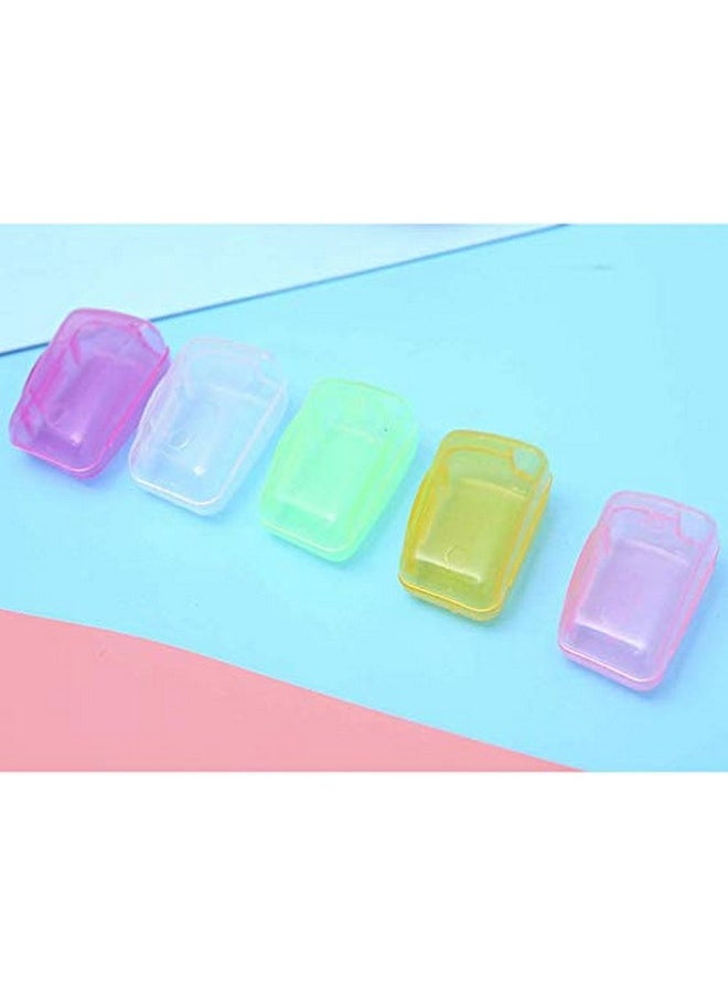 10 Pieces Toothbrush Head Cover Portable Brush Case Protective Caps For Home Daily Travel Outdoor Camping Sport Running Hiking