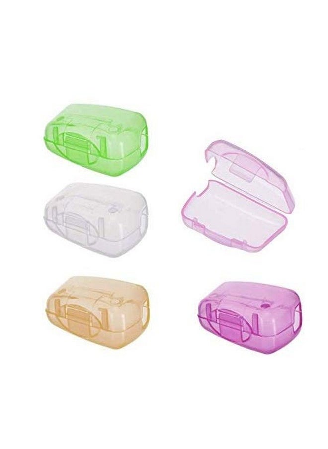 10 Pieces Toothbrush Head Cover Portable Brush Case Protective Caps For Home Daily Travel Outdoor Camping Sport Running Hiking